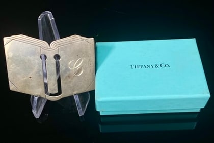 Tiffany & Co. Sterling "C" Monogrammed Book Mark