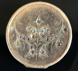 1910's 20's Victorian Paste Gold Filled Locket