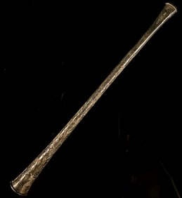 Sterling silver engraved Cigarette Holder