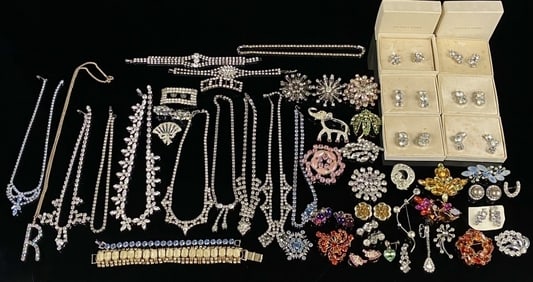 Lot Of 50 Eisenberg Era Estate Jewelry
