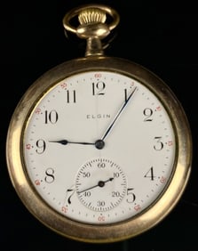 Elgin Model 3 7 Jewel Pocket Watch