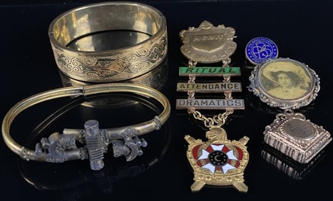 Gold Filled Victorian Lot