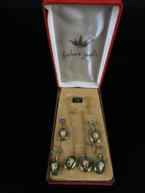 2 NOS Necklace & Earring Set