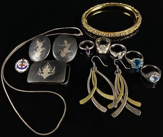 Sterling Silver Jewelry Lot