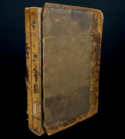 Early American Fourth Edition Masonic Chart by R. W. Jeremy L. Cross, 1826, Leather-Bound
