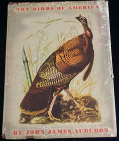 John James Audubon, *The Birds of America*, 1942 Macmillan Reprint with Wild Turkey Dust Jacket