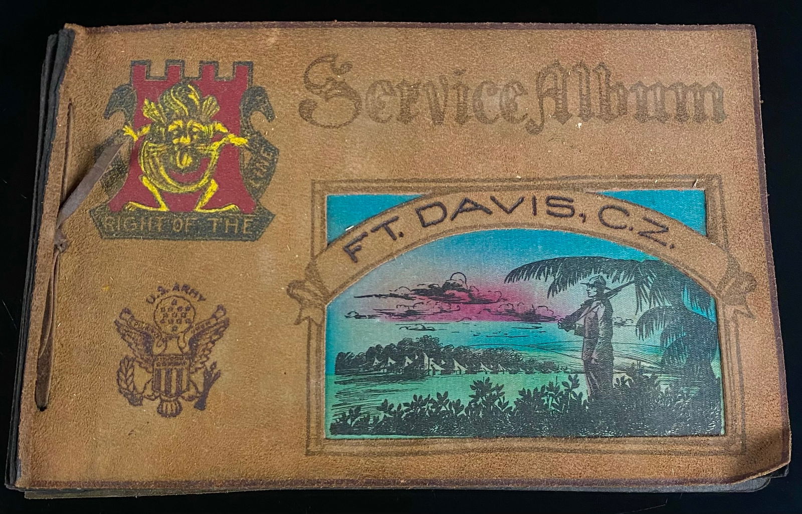 Vintage WWII Military Service Photo Album, Panama Canal Zone & Italian Campaign, Fort Davis (1 of 20)