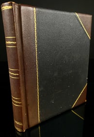 Late 19th to Early 20th Century Photographic Album with Historical Portraits and Scenic Views