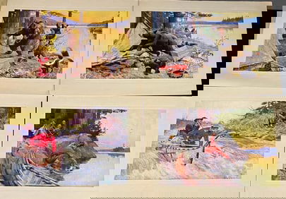 A Collection of Four Color Art Prints by Philip R. Goodwin, 'Tales of the North Country'