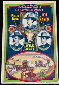 Early 20th Century Miller Bros. 101 Ranch Wild West Official Review and History Booklet