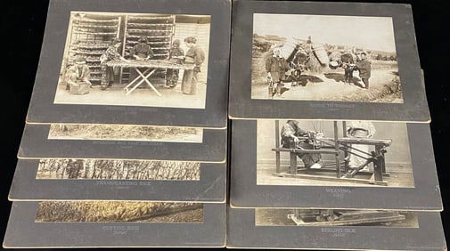 A Collection of Eight Early 20th Century Japanese Documentary Photographs by The Philadelphia