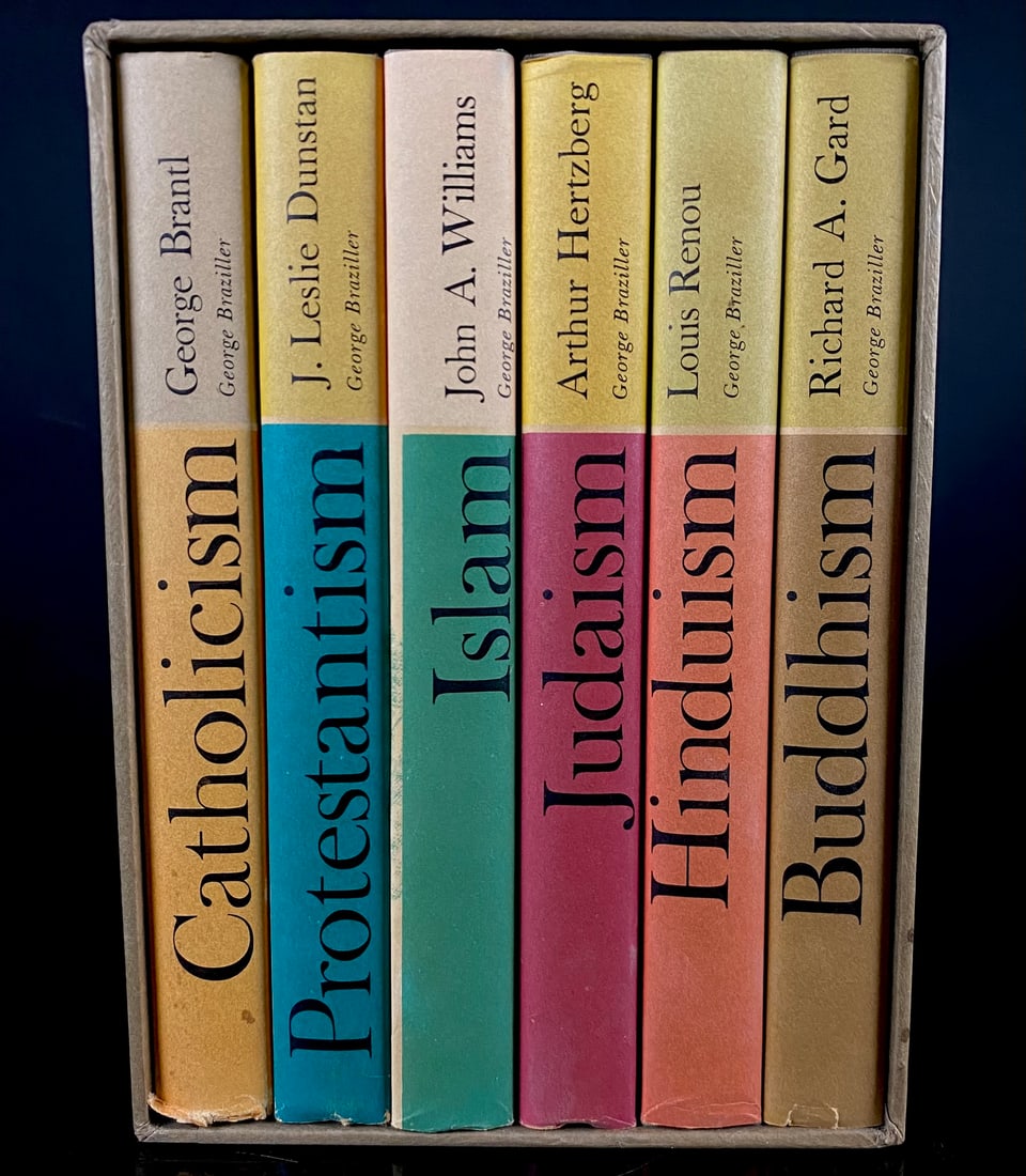 A Six-Volume Boxed Set: Great Religions of Modern Man by George Braziller, 1961 (1 of 16)