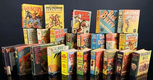 A Collection of Vintage Big Little Books