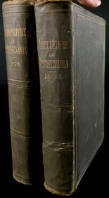 Two Volumes: Agriculture of Pennsylvania, 1878 and 1894