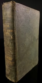 Antique Manual of British Birds Complete by W. Macgillivray, 1846