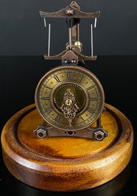 Vigor Antique Micro Flying Pendulum Wind-Up Dome Clock
