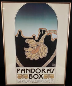 David Lance Goines, 'Pandora's Box' Offset Lithograph Poster, 1975