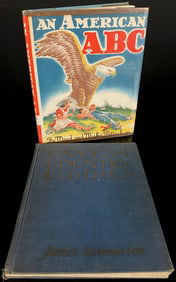 A Pair of Vintage American Children's Books: An American ABC by Maud and Miska Petersham and Canyon