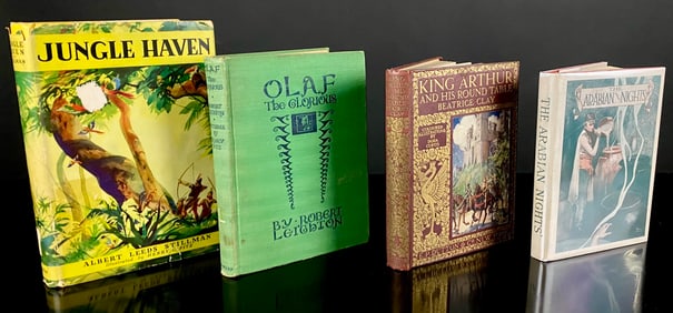 A Collection of Four Vintage Children's and Young Adult Books, Early to Mid-20th Century,