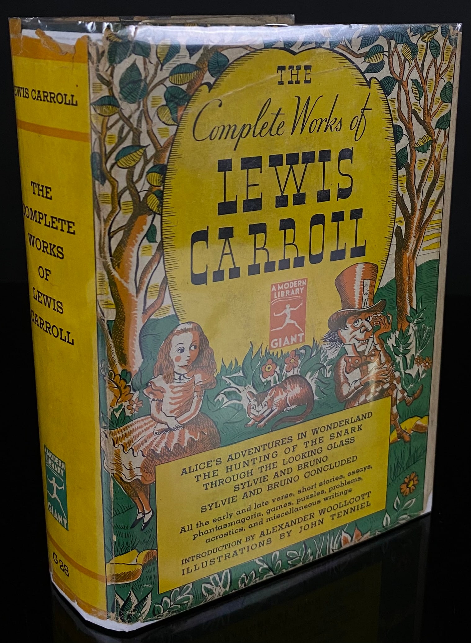 The Complete Works of Lewis Carroll, First Modern Library Edition, 1936, with Dust Jacket (1 of 14)