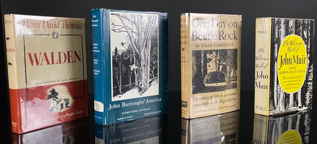 A Collection of Four Mid-20th Century American Nature-Themed Books