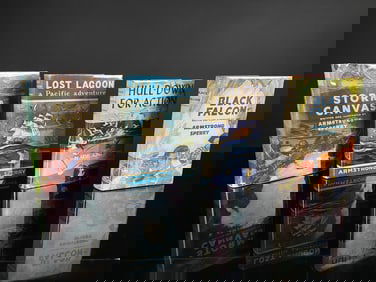 A Collection of Four Mid-20th Century Adventure Novels by Armstrong Sperry