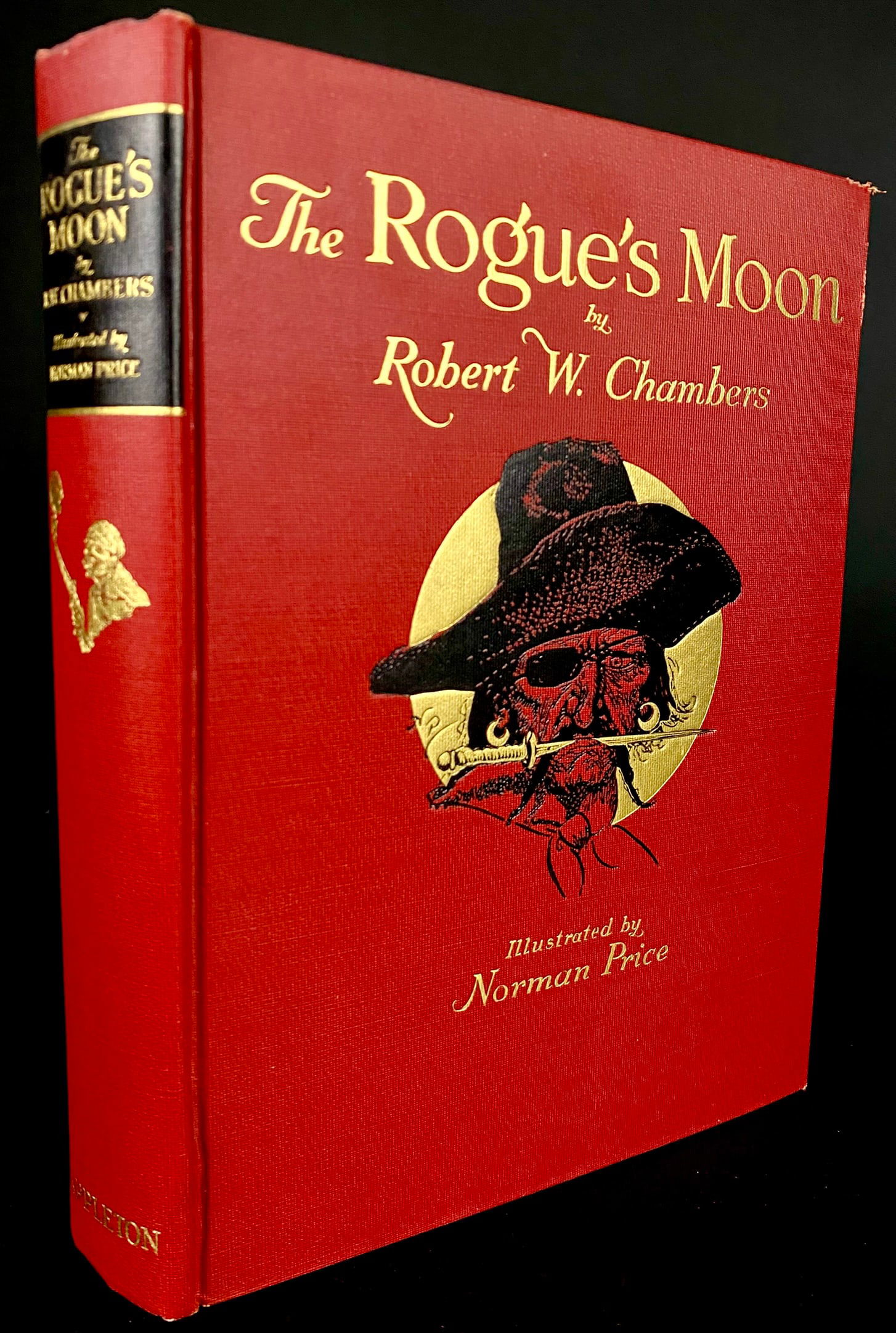 First Edition of The Rogue's Moon by Robert W. Chambers, Illustrated by Norman Price, 1928 (1 of 15)