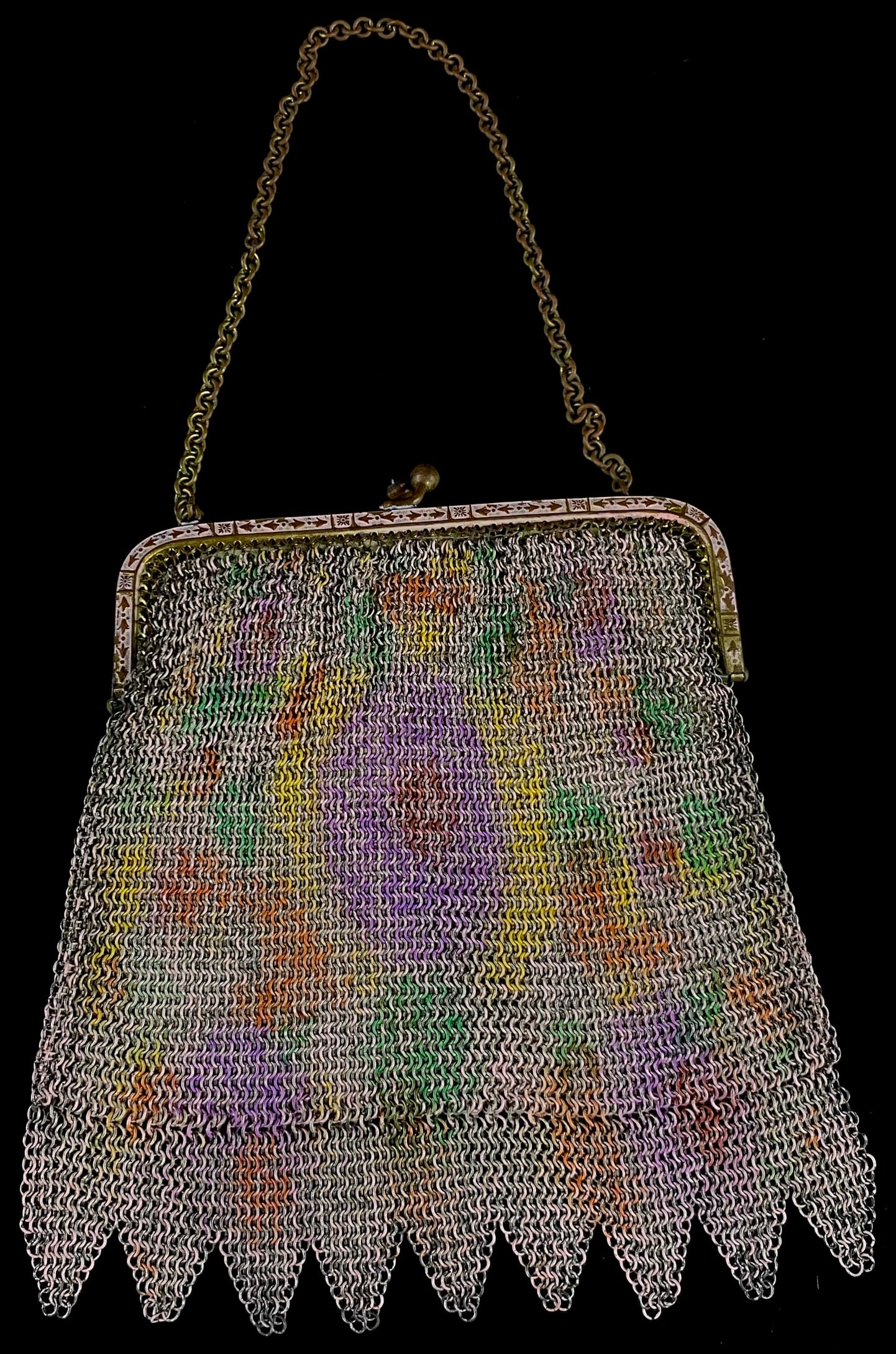 Whiting & Davis Art Deco Dresden Mesh Purse (1 of 6)