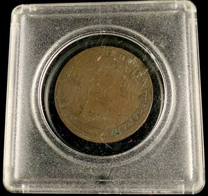 Sir Isaac Brock 'Hero of Upper Canada' Commemorative Token, circa 1812-1813