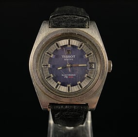 Vintage Tissot PR 516 Electronic Stainless Steel Wristwatch, circa 1970s