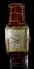 Gruen Curvex Precision 10K Gold-Filled Men's Wristwatch