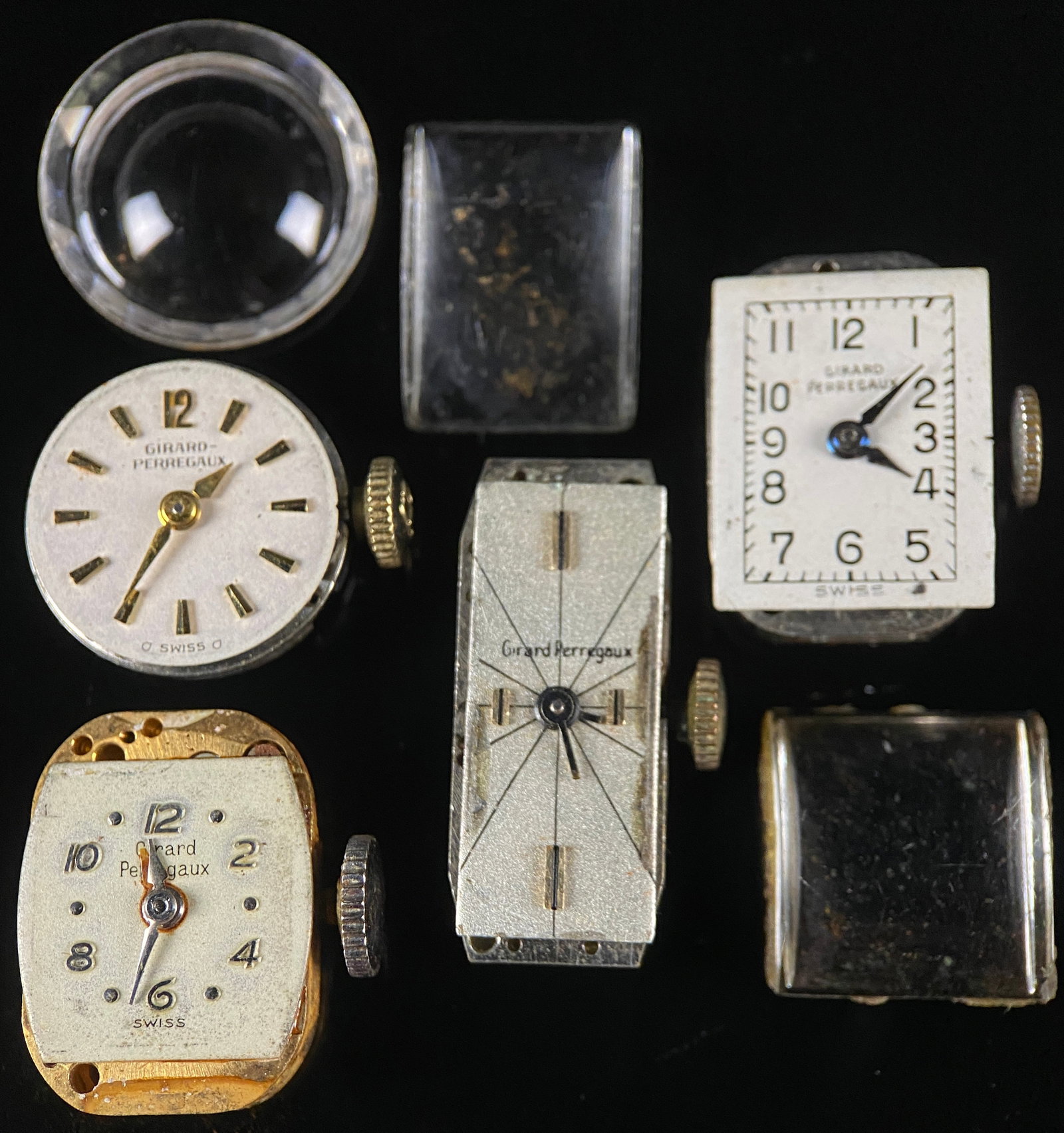 A Collection of Seven Vintage Girard-Perregaux Watch Components (1 of 13)