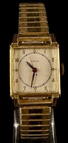 Vintage Grana Gold-Filled Square Wristwatch