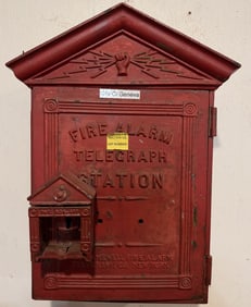 Vintage Gamewell Fire Alarm Telegraph Station, City of Geneva