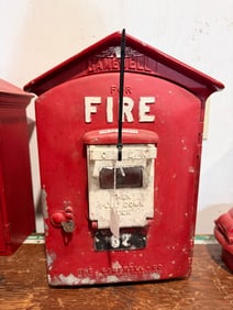 Vintage Gamewell Cast Iron Fire Alarm Box, City of Geneva, NY