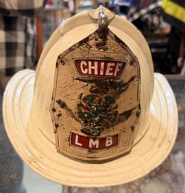 Cairns & Brother Senator Fire Chief Helmet with Leather Front Shield