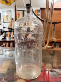 Boyer Fire Apparatus Co. Logansport, Indiana Fire Grenade Bottle