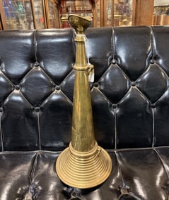 Fred J. Miller Patented Brass Fireman's Speaking Trumpet, New York