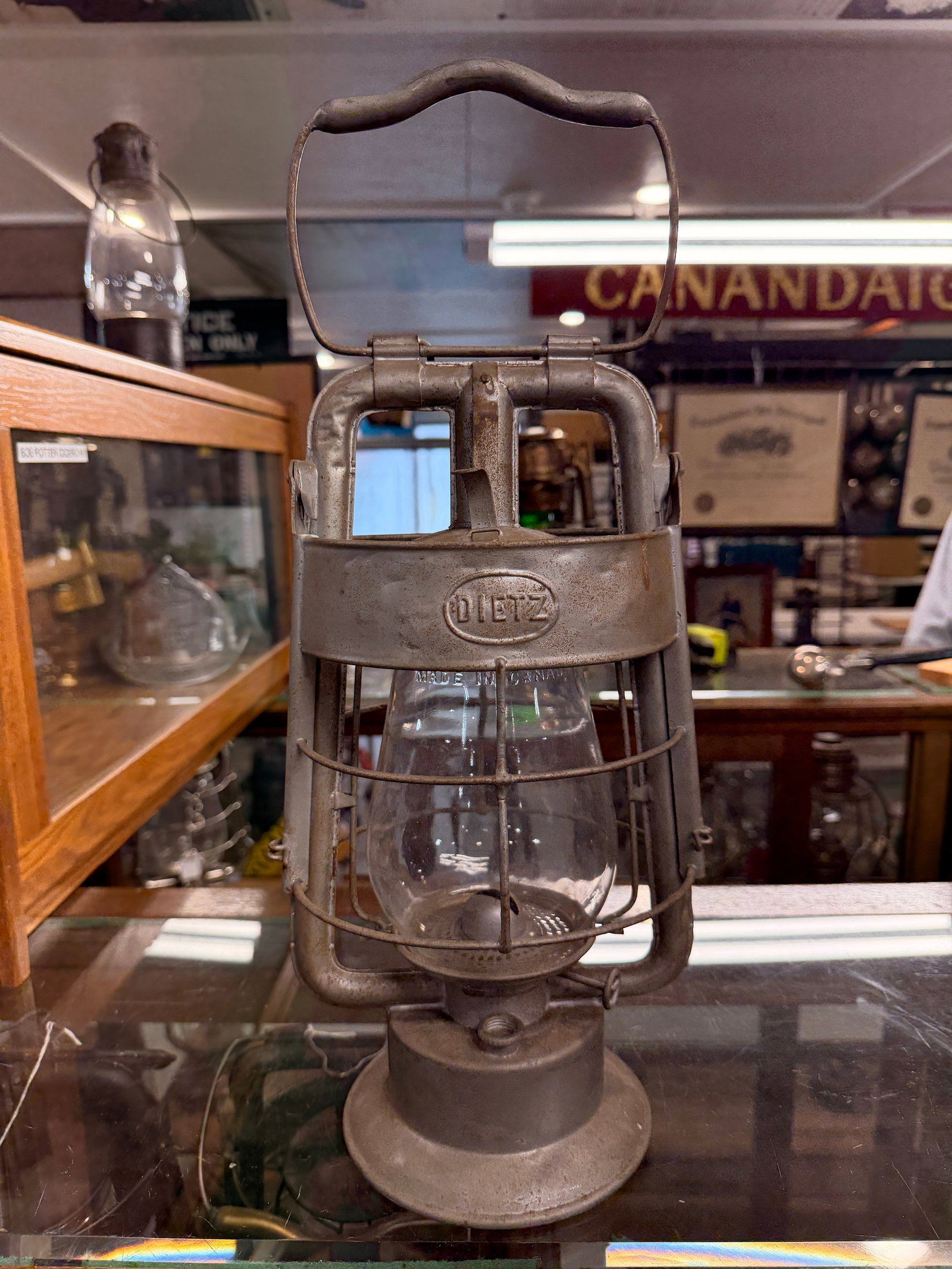 A Dietz King Fire American La France Toronto Department Lantern, Patented 1907 (1 of 8)