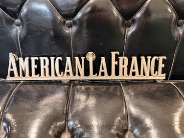 Vintage American LaFrance Fire Apparatus Nameplate