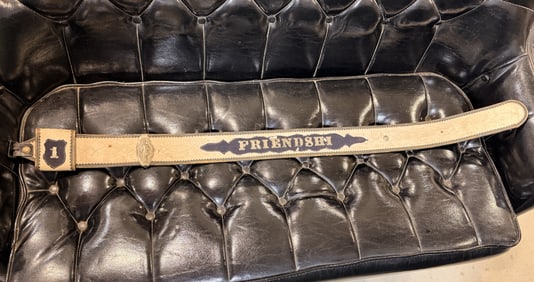 Friendship NY Leather Parade Belt No 1 Badge