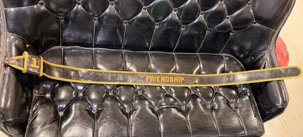 Vintage Friendship NY Fire Dept Parade Belt