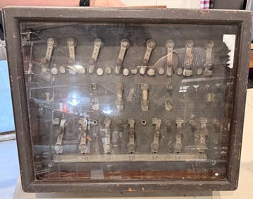 Utica Fire Alarm Co Switch Board