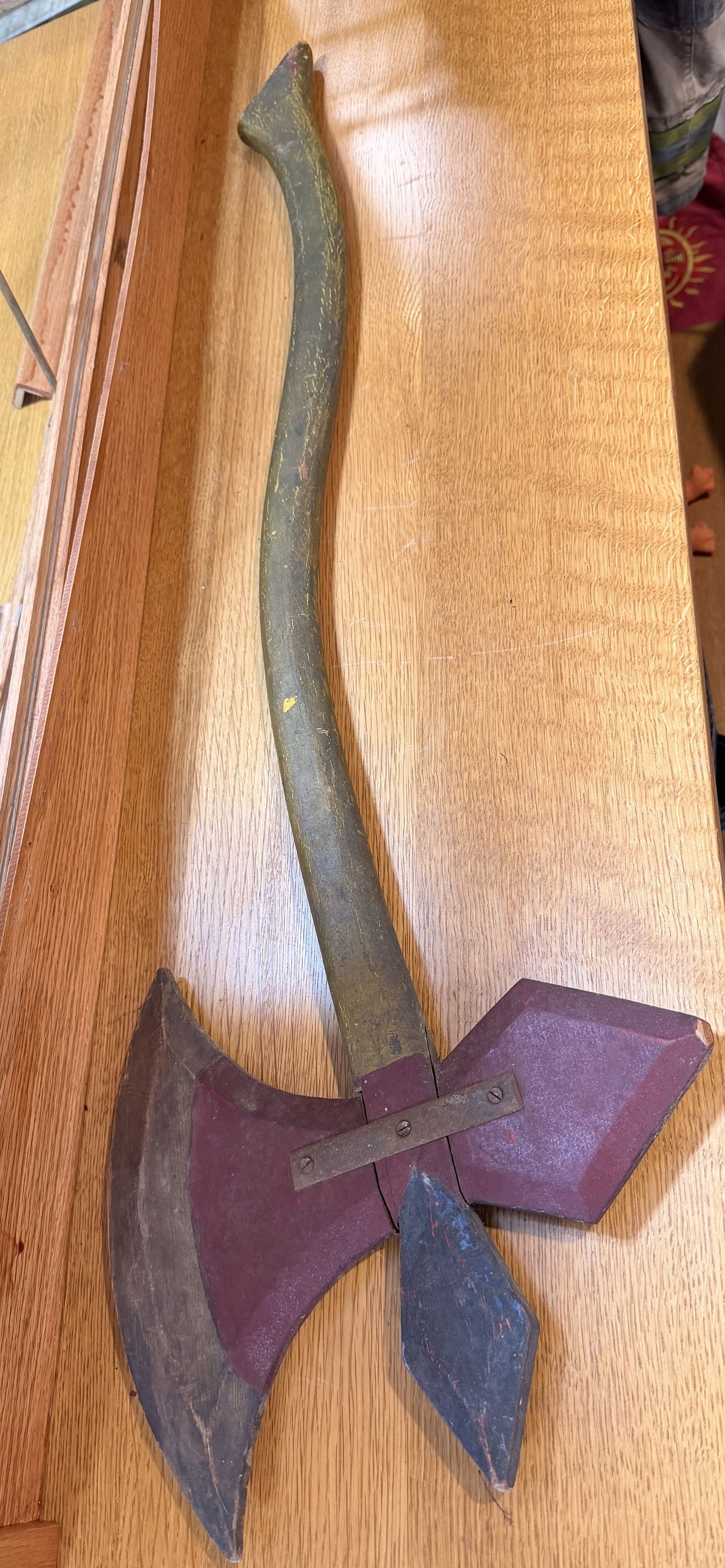 Antique Fireman's Parade Axe - 3