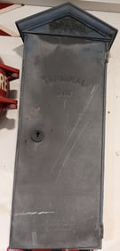 A Gamewell Co. Cast Iron Wall-Mounted Terminal Box