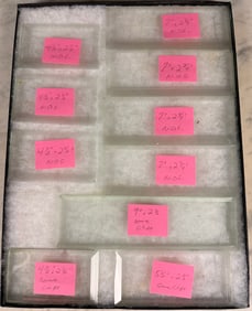 Vintage Collection of NOS Gamewell Beveled cut glass