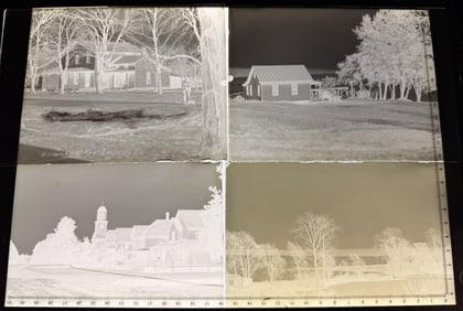 Glass Plate Negatives, Robert Ingersoll Birthplace and Dresden NY