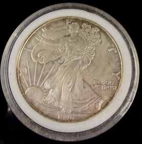 1996 American Silver Eagle Bullion Coin One Ounce Fine Silver