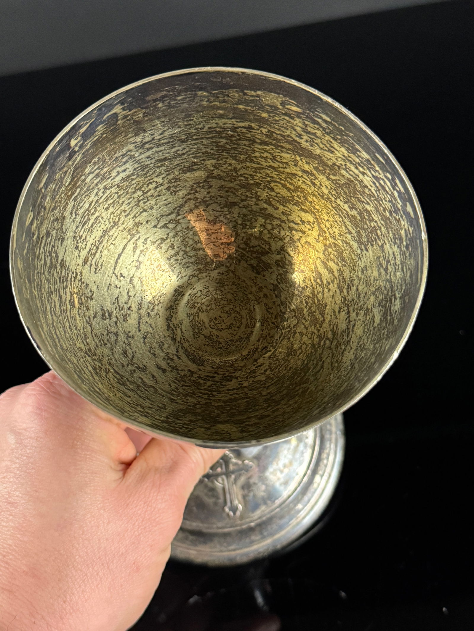 A Gorham Sterling Silver Ecclesiastical Chalice 12 Ozt - 4