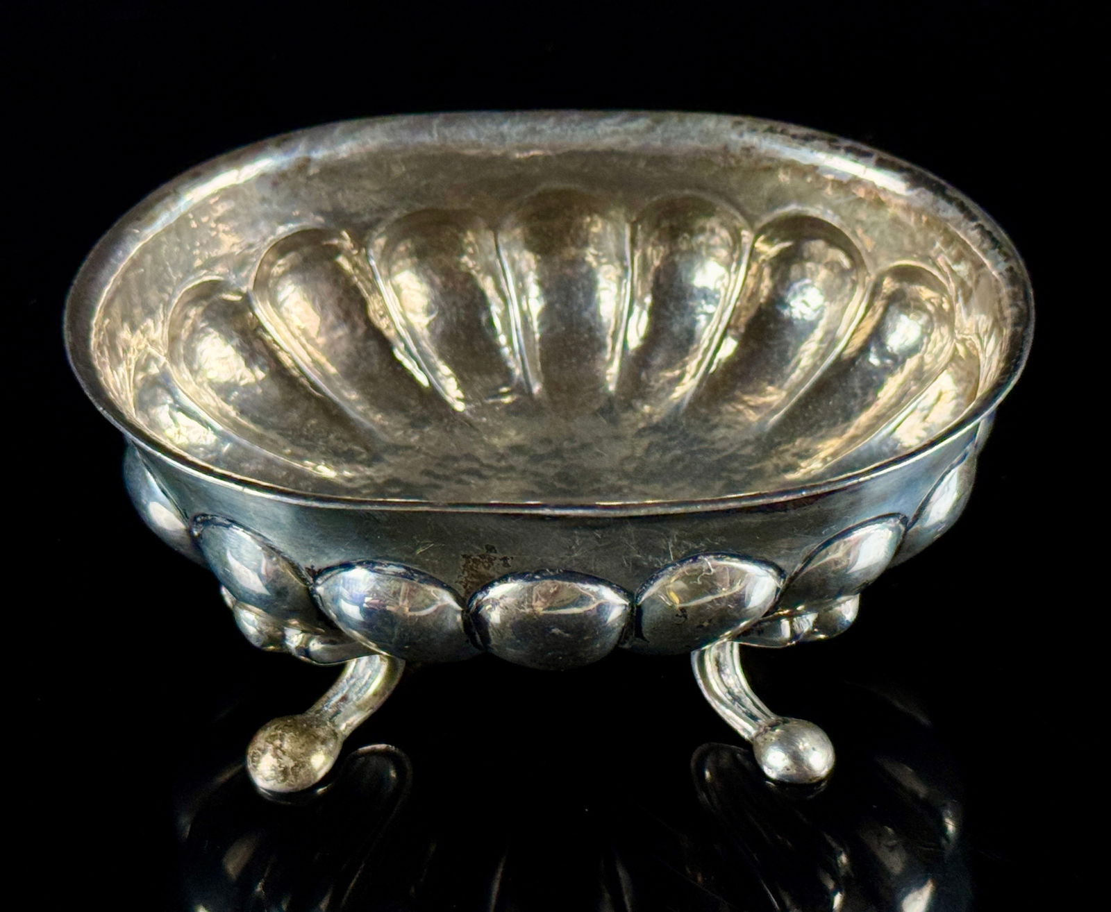 A Sanborns Mexico Sterling Silver Footed Center Bowl 5.9 Ozt (1 of 7)